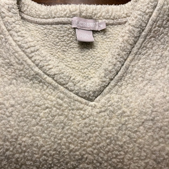 J Crew Sherpa Pullover - Size M - Picture 2 of 2